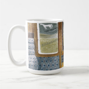 Taza De Café Paisaje Del Paisaje Del Tren Por Eric Ravilious