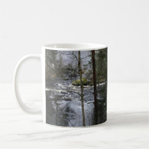 Taza De Café Paisaje fluvial en Finlandia