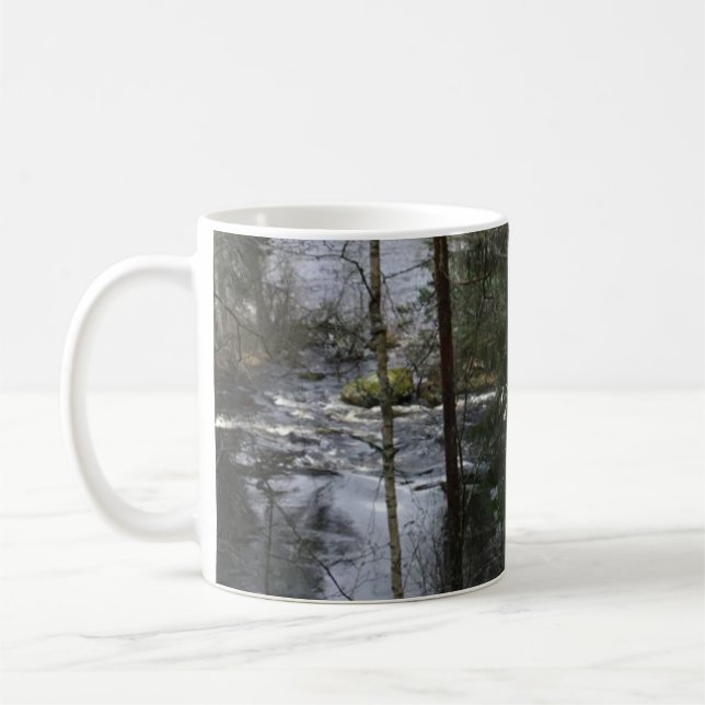 Taza De Café Paisaje fluvial en Finlandia (Izquierda)