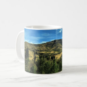 Taza De Café Paisaje junto al río Serpiente, Oregón