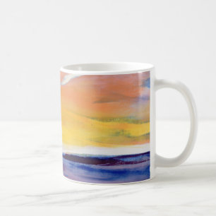 Taza De Café Paisaje marino de la tarde