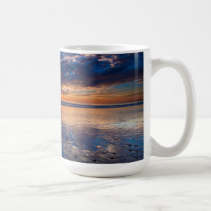 Taza De Café Paisaje marino dramático, puesta de sol, CA