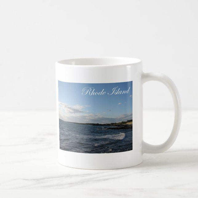 Taza De Café Paisaje marino en Rhode Island (Derecha)