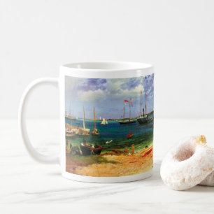 Taza De Café Paisaje Marítimo Antiguo, Puerto de Nassau de Bier