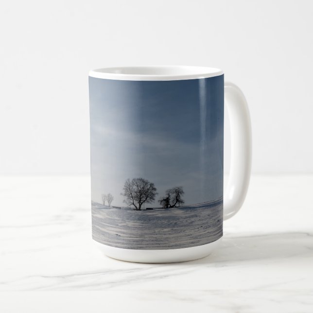 Taza De Café Paisaje nevado   (Anverso derecho)