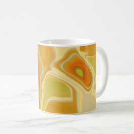 Taza De Café Paisaje onírico en oro