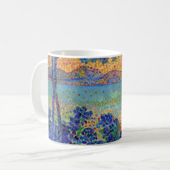 Taza De Café Paisaje provenzal por Henri-Edmond Cross (Anverso izquierdo)