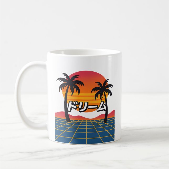 Taza De Café Paisaje retro (Izquierda)