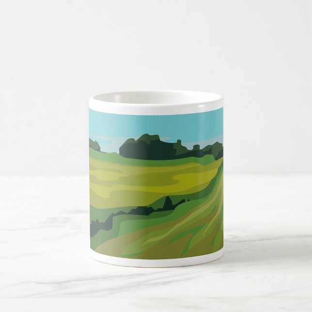 Taza De Café Paisaje rural (Subido por el creador)