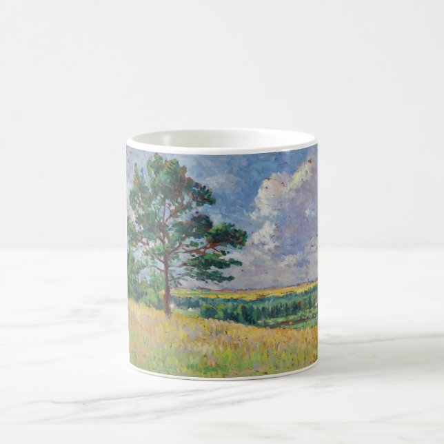 Taza De Café Paisaje rural alrededor de Méréville, Francia (Art (Centro)