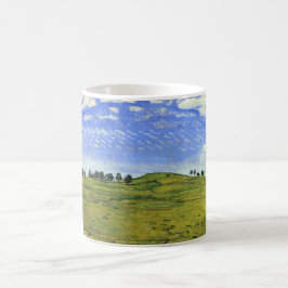 Taza De Café Paisaje suizo con colinas (por Ferdinand Hodler)