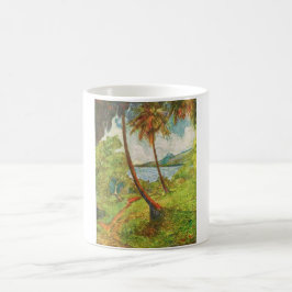 Taza De Café Paisaje tropical en Martinica (Charles Laval)