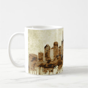 Taza De Café Paisaje urbano en Lagos Nigeria