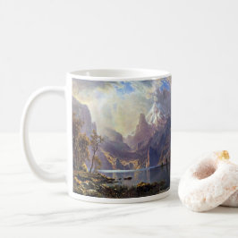 Taza De Café Paisaje vintage, Lago Tahoe por Albert Bierstadt