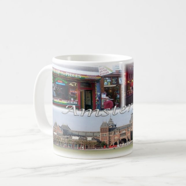 Taza De Café Países Bajos - Amsterdam - (Anverso izquierdo)