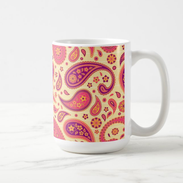 Taza De Café Paisley (Derecha)