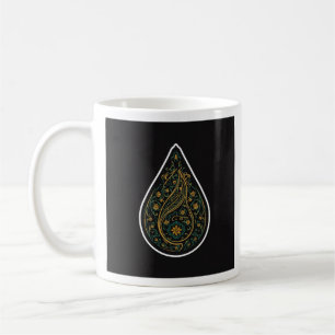 Taza De Café Paisley Boteh Cachemir 