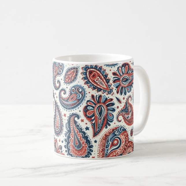 Taza De Café Paisley Pride (Anverso derecho)