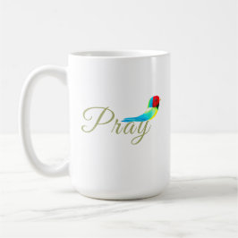 Taza De Café Pajarito de oración 