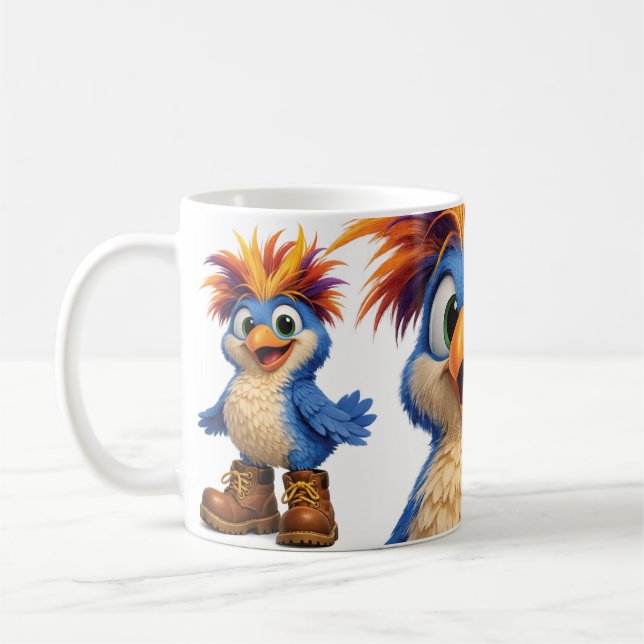 Taza De Café Pajarito Pájaro (Izquierda)