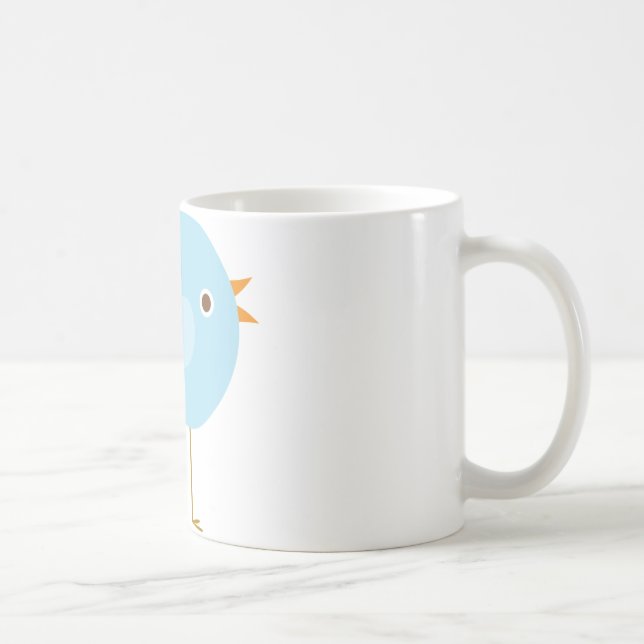 Taza De Café Pájaro azul (Derecha)