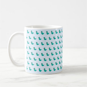 Taza De Café Pájaro azul lindo