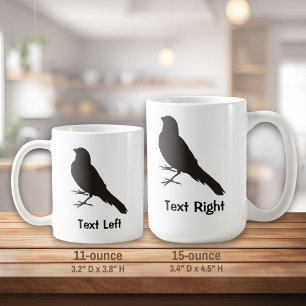 Taza De Café Pájaro canario permanente