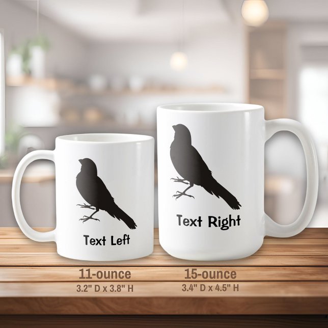 Taza De Café Pájaro canario permanente (Subido por el creador)