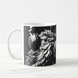 Taza De Café Pájaro Cantando