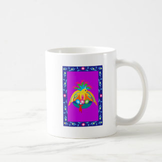 Taza De Café pájaro colorido gigante