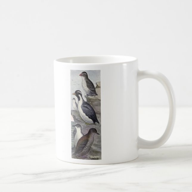 Taza De Café Pájaro de Murrelet (Derecha)