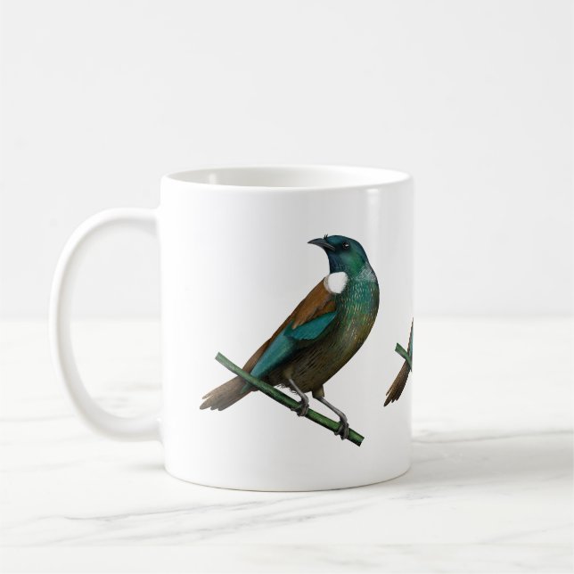 Taza De Café Pájaro de Nueva Zelanda (Izquierda)