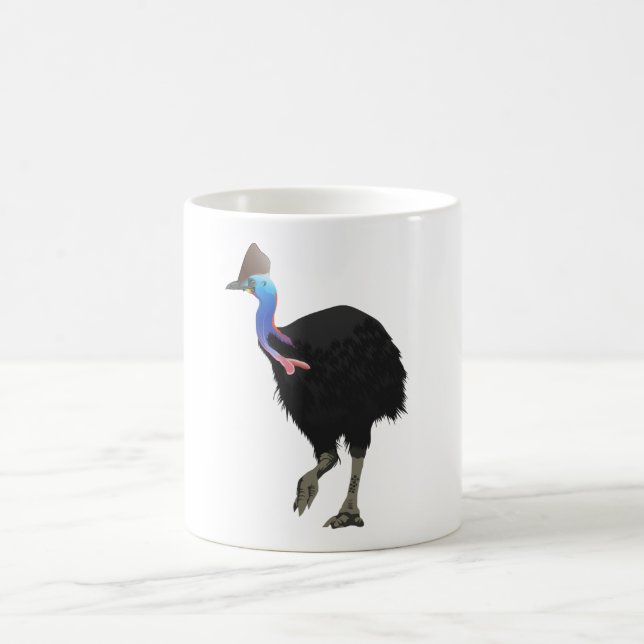 Taza De Café Pájaro del casuario (Centro)