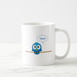 Taza De Café Pájaro del gorjeo