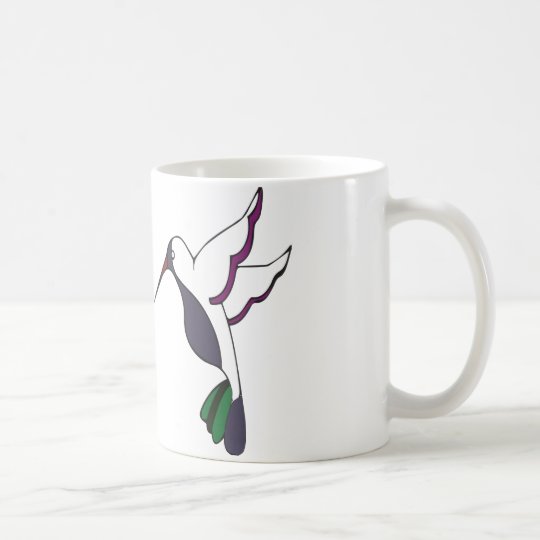 Taza De Café "pájaro del tarareo "