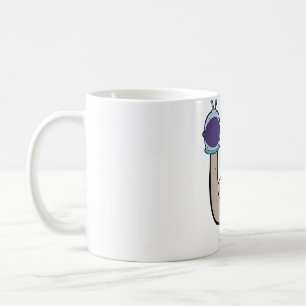 Taza De Café pájaro espacial astronauta animal pájaro tonto