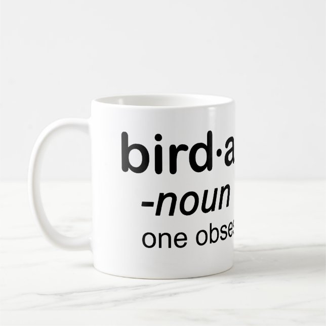 Taza De Café pájaro HOL ic (Izquierda)