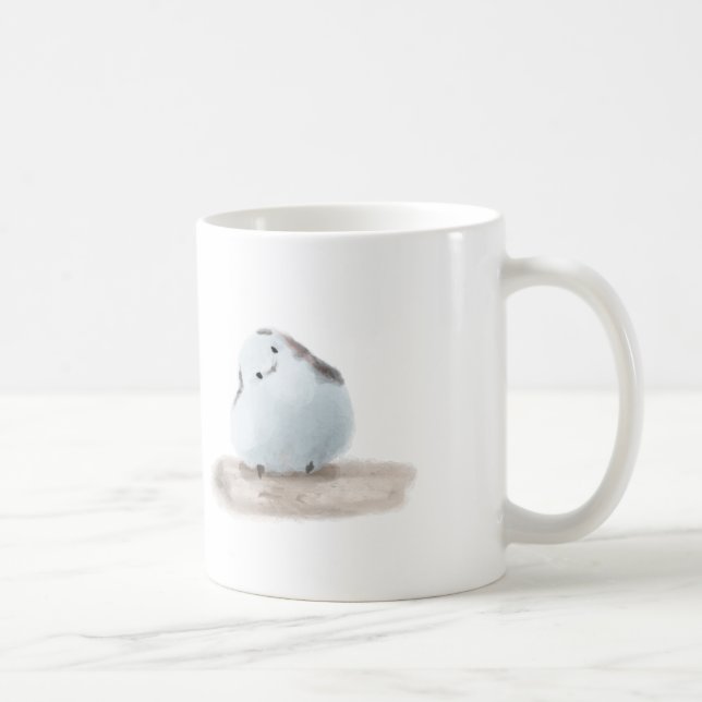 Taza De Café Pájaro japonés chiita enaga (Derecha)