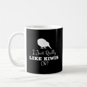 Taza De Café Pájaro Kiwi Para Ave Nueva Zelanda