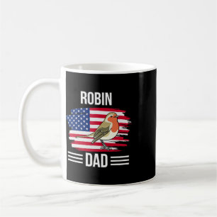 Taza De Café Pájaro Nosotros Bandera 4 De Julio Día Del Padre R