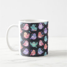 Pájaro Pastel Adorable - Pájaros Cantores Kawaii y