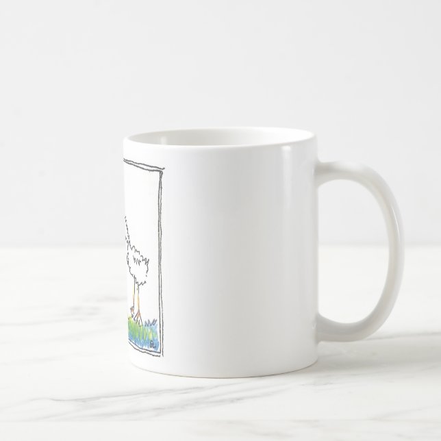 Taza De Café Pájaro temprano (Derecha)
