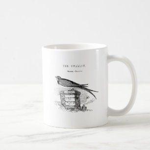 Taza De Café Pájaro vintage