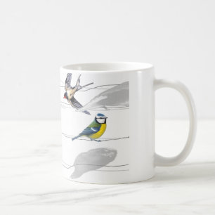 Taza De Café pájaros