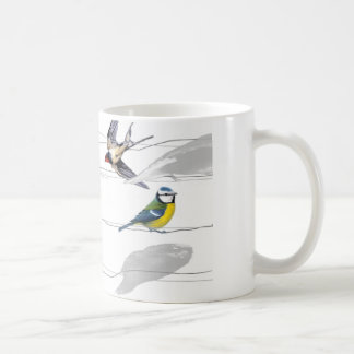 Taza De Café pájaros