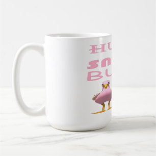 Taza De Café Pájaros de color rosado con mensaje de amor