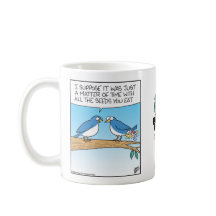 Pájaros defecando flores