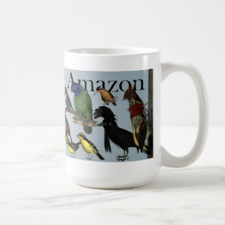 Taza De Café Pájaros del lavabo del Amazonas