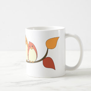 Taza De Café Pájaros del otoño