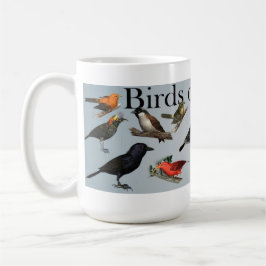 Taza De Café Pájaros endémicos de Hawai'i
